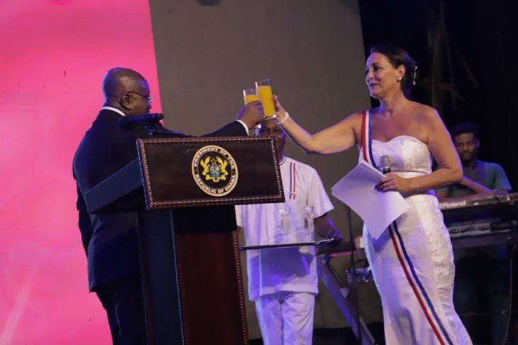 France National Day: Ghana, France renew commitment to trade, cooperation